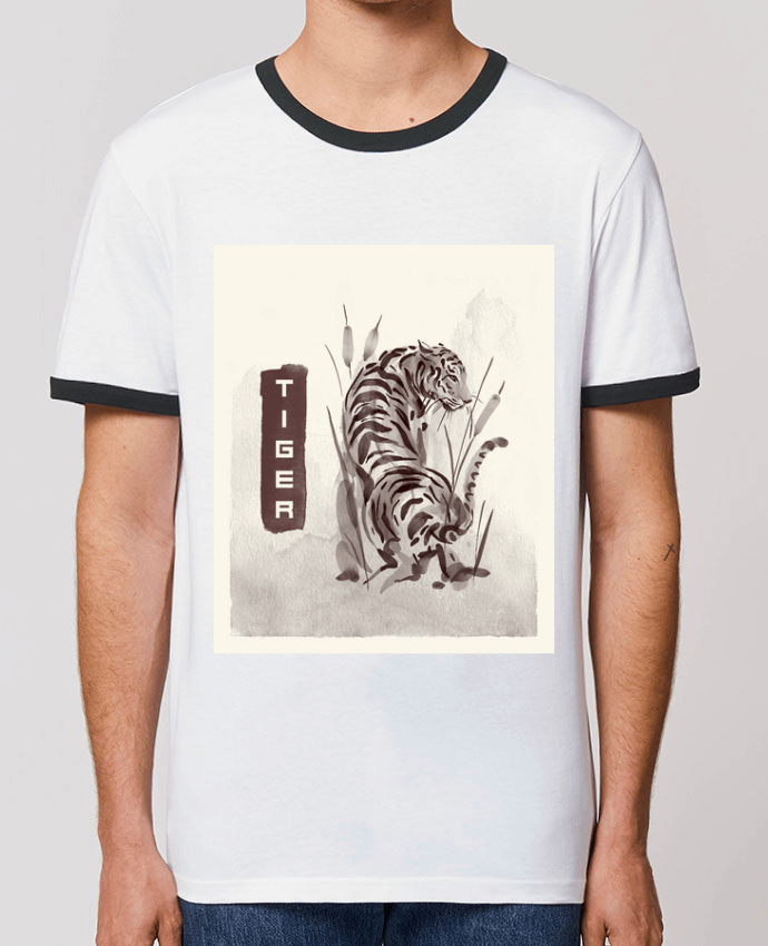 T-shirt Tiger par SilG