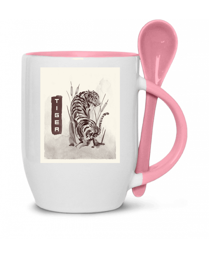  Tasse cuillère Tiger par SilG