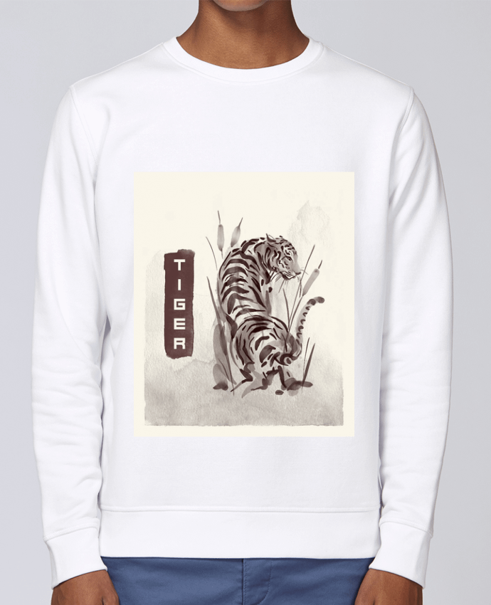 Sweatshirt Tiger par SilG