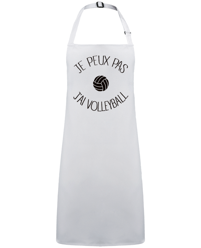 Tablier Je peux pas j'ai volleyball par  Freeyourshirt.com