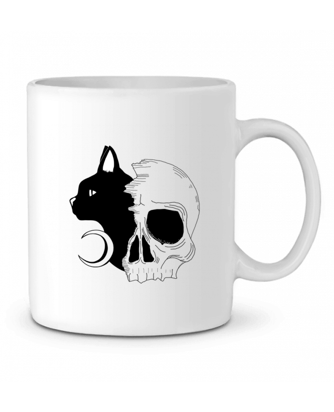 Mug  Chat tête de mort par Charod