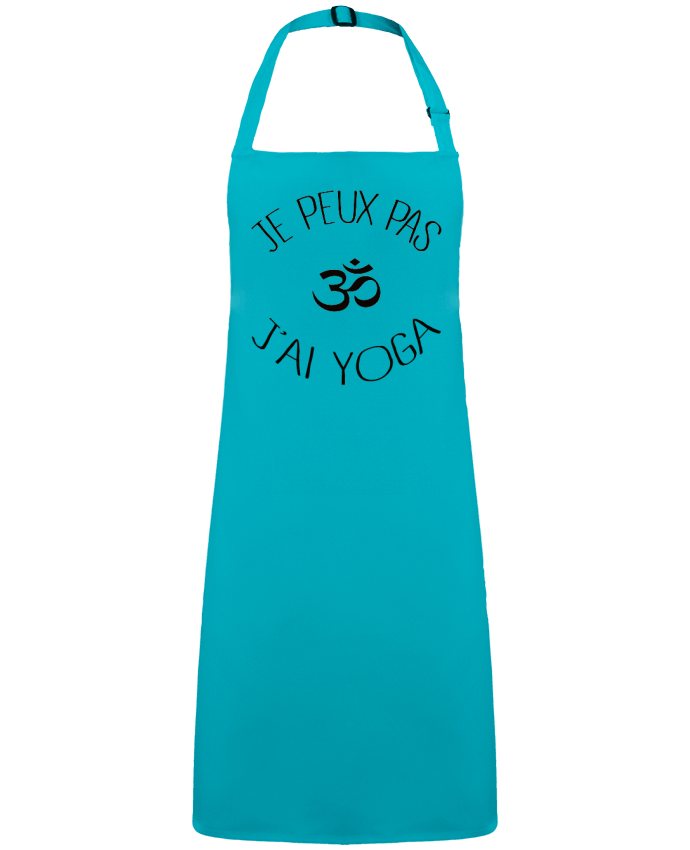 Tablier Je peux pas j'ai Yoga par  Freeyourshirt.com