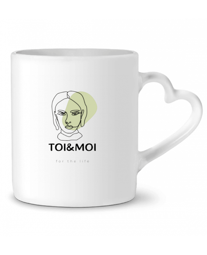 Mug coeur TOI&MOI par dimpro