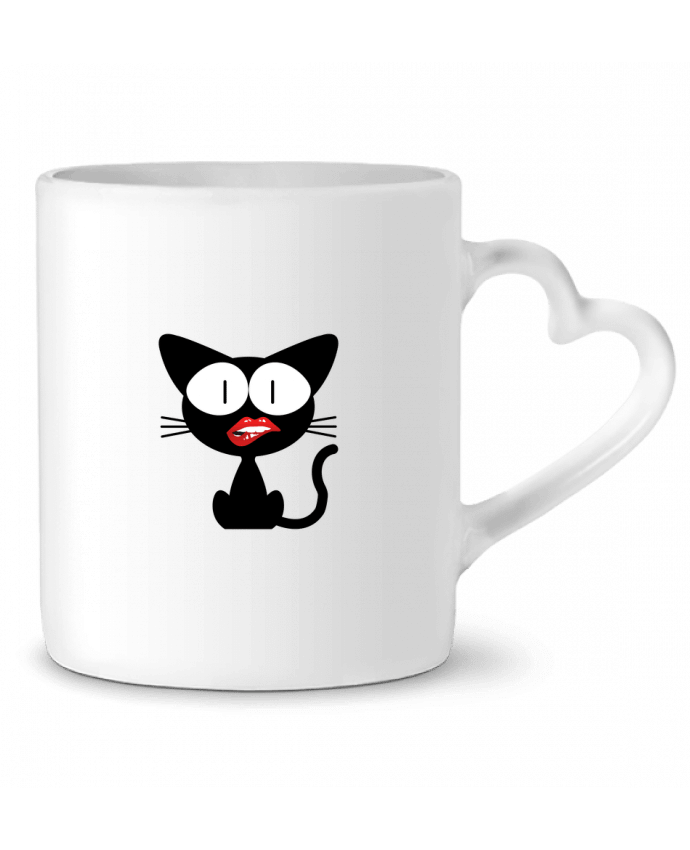 Mug coeur Chat par Marina_alala