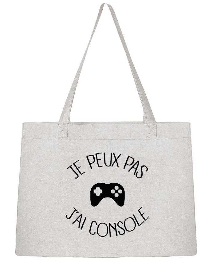 Shopping tote bag Stanley Stella Je peux pas j'ai Console by Freeyourshirt.com