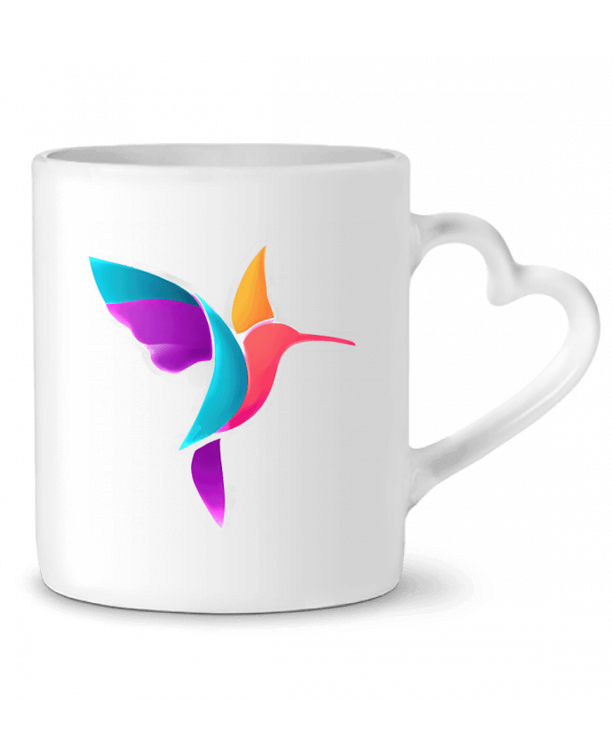Mug coeur Colibrí par AEY ARTISTS