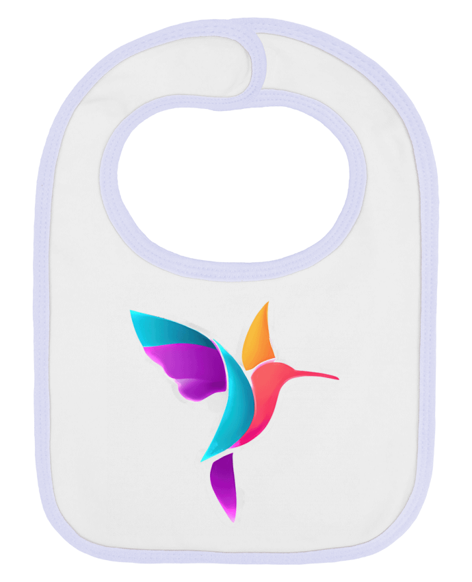 Bavoir bébé uni Colibrí par AEY ARTISTS