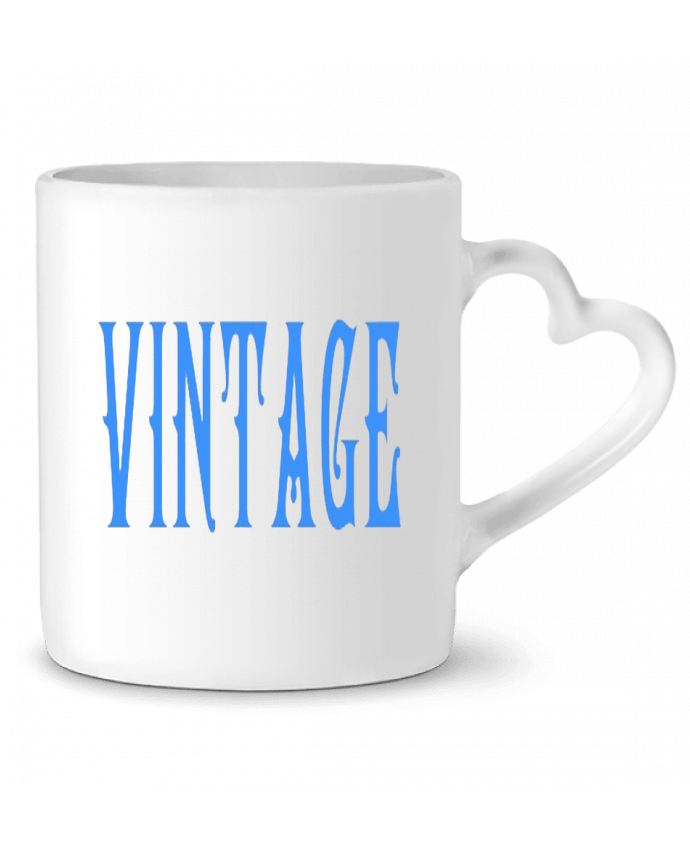 Mug coeur vintage par space 31