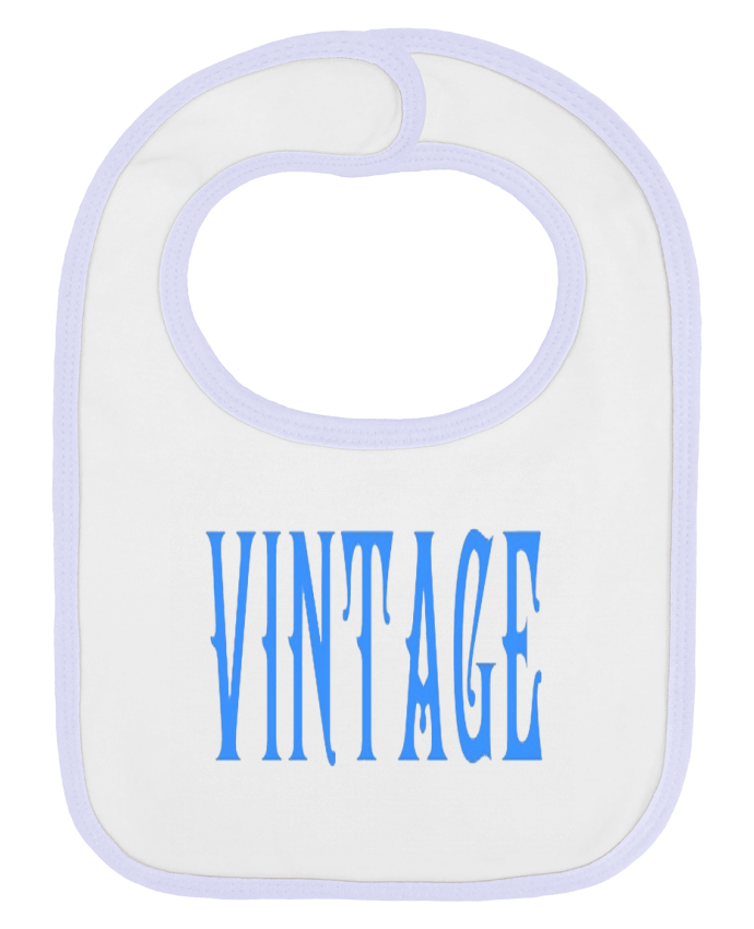 Bavoir bébé uni vintage par space 31