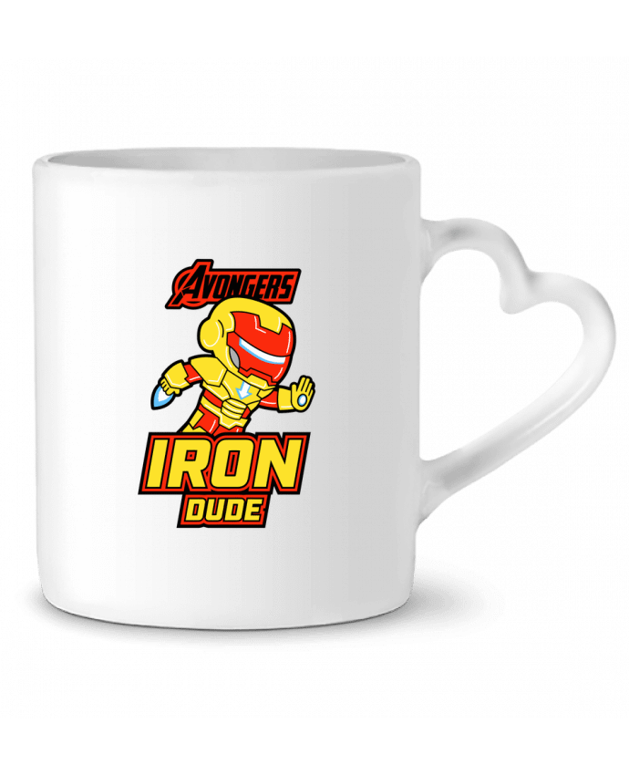 Mug coeur Avongers Iron Dude par Geekshow