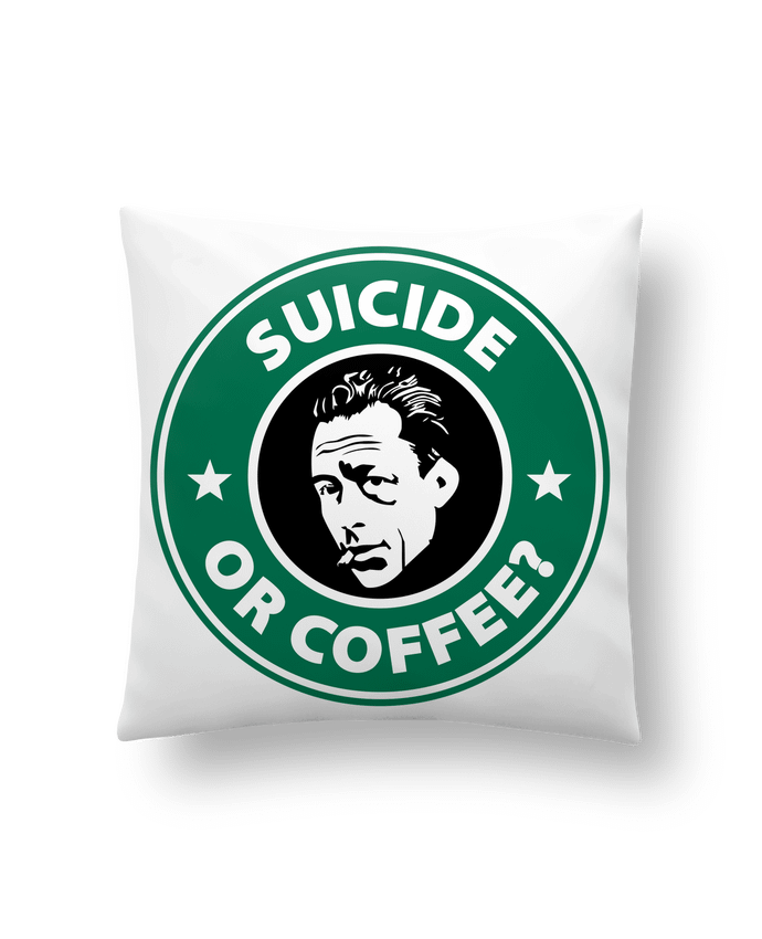 Coussin Suicide Or Coffee? par Geekshow