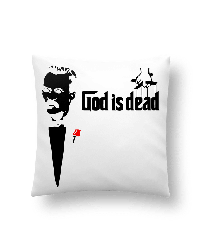 Coussin God is Dead Friedrich Nietzsche par Geekshow