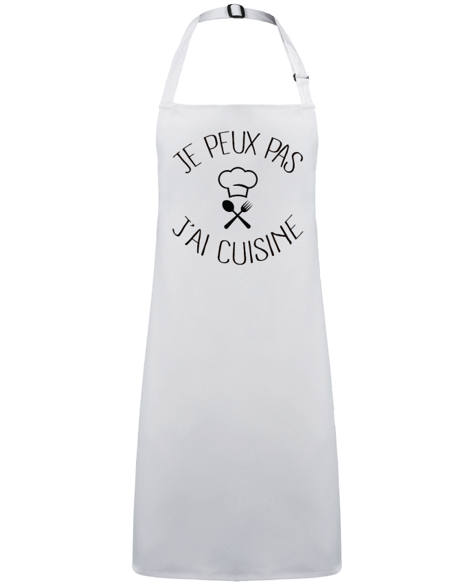 Tablier je peux pas j'ai cuisine par  Freeyourshirt.com