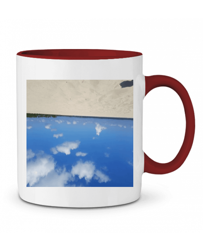 Mug bicolore nature no.place