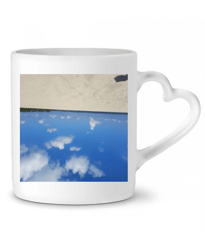 Mug coeur nature par no.place