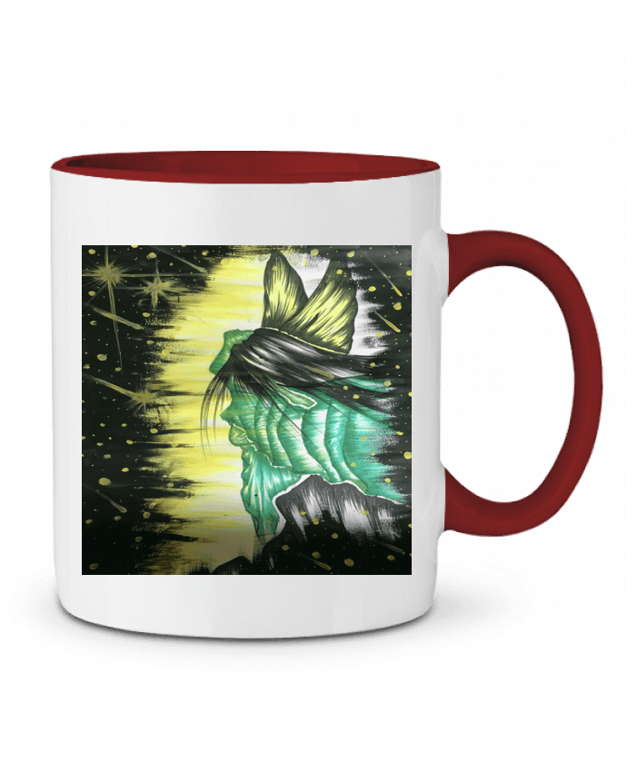 Mug bicolore angel kaoutar fashiondesigner