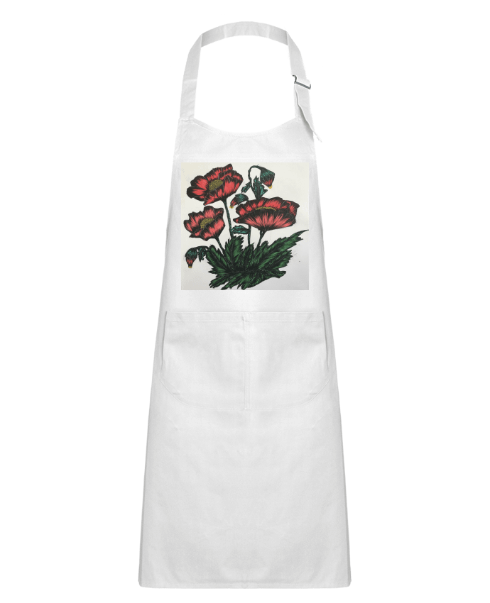 Tablier Enfant flowers par kaoutar fashiondesigner