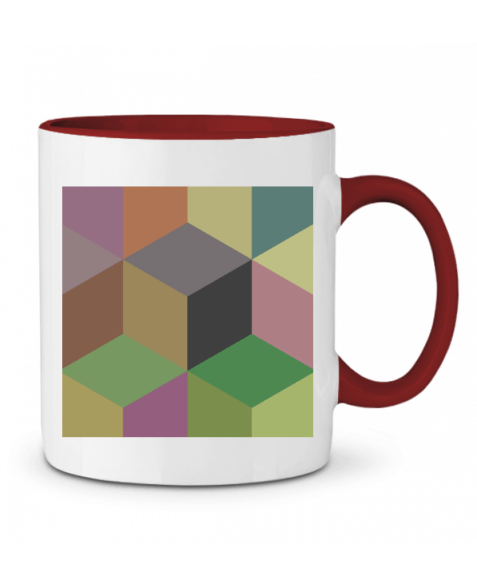 Mug bicolore Cubic Les Caprices de Filles