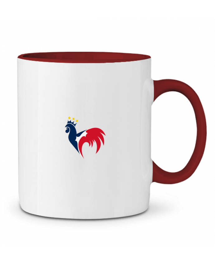 Mug bicolore Coupe du Monde 2022 Qatar - Equipe de France #1 AkenGraphics
