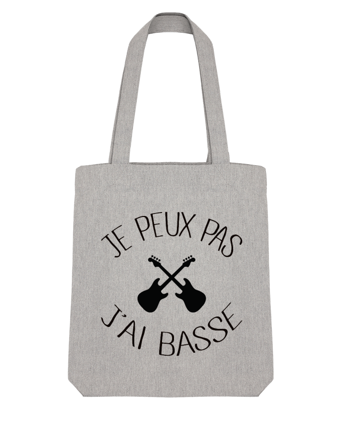 Bolsa de Tela Stanley Stella Je peux pas j'ai Basse por Freeyourshirt.com 