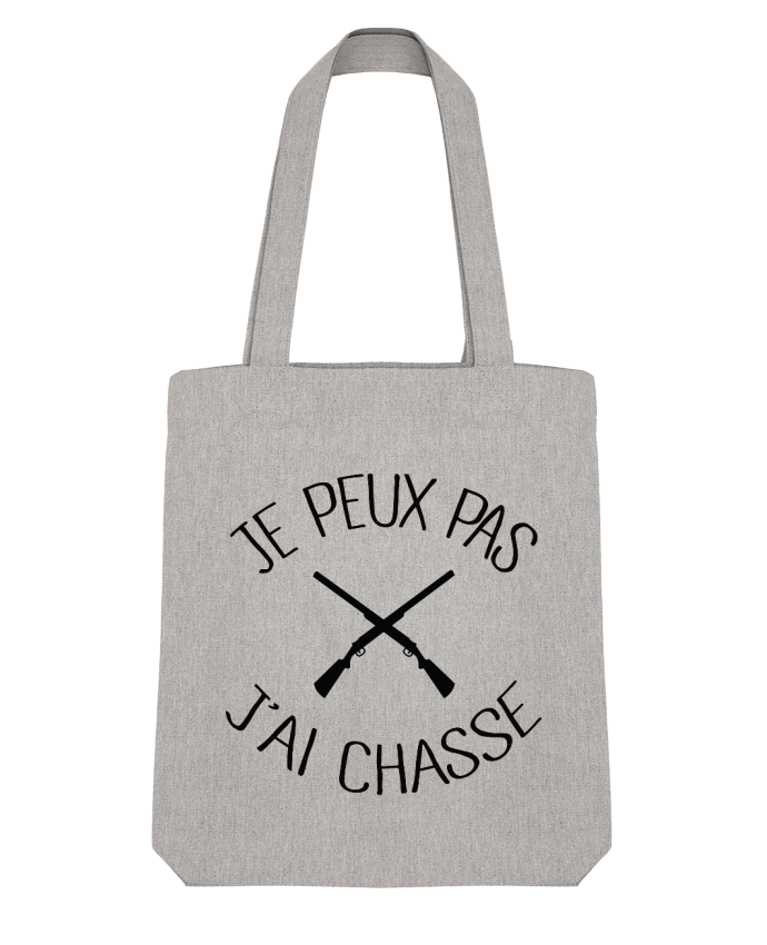 Tote Bag Stanley Stella Je peux pas j'ai chasse by Freeyourshirt.com 