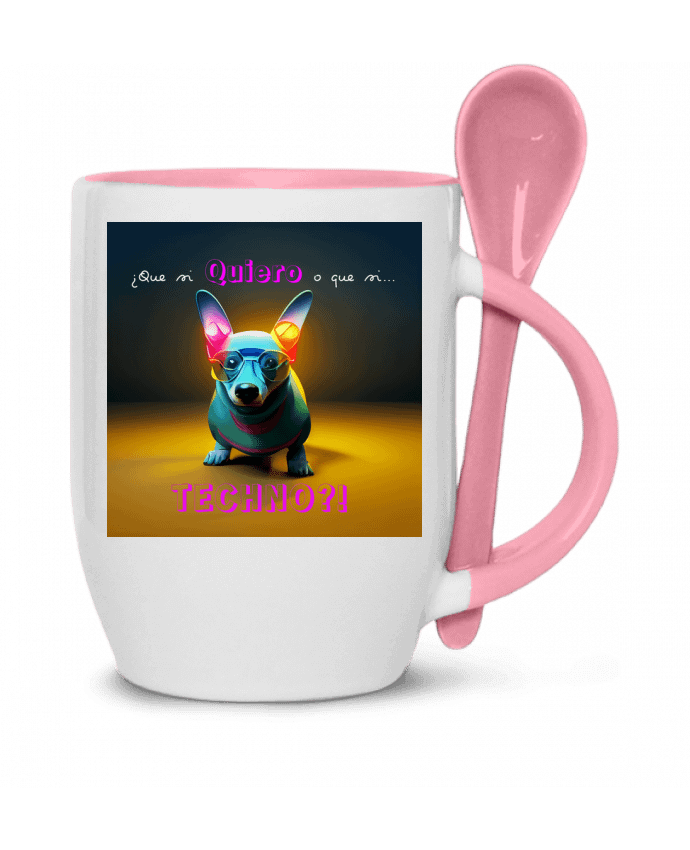  Tasse cuillère Quiero Techno! par a-Creations