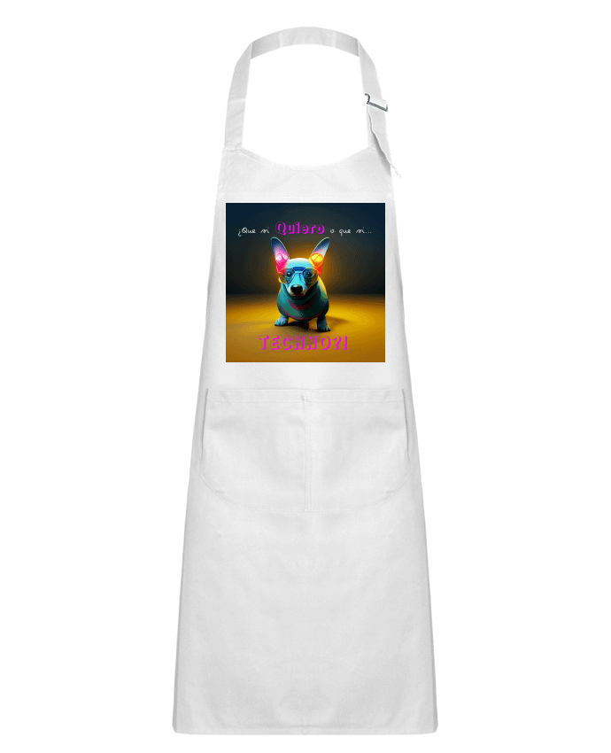 Tablier Enfant Quiero Techno! par a-Creations