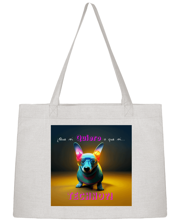 Sac Shopping Quiero Techno! par a-Creations