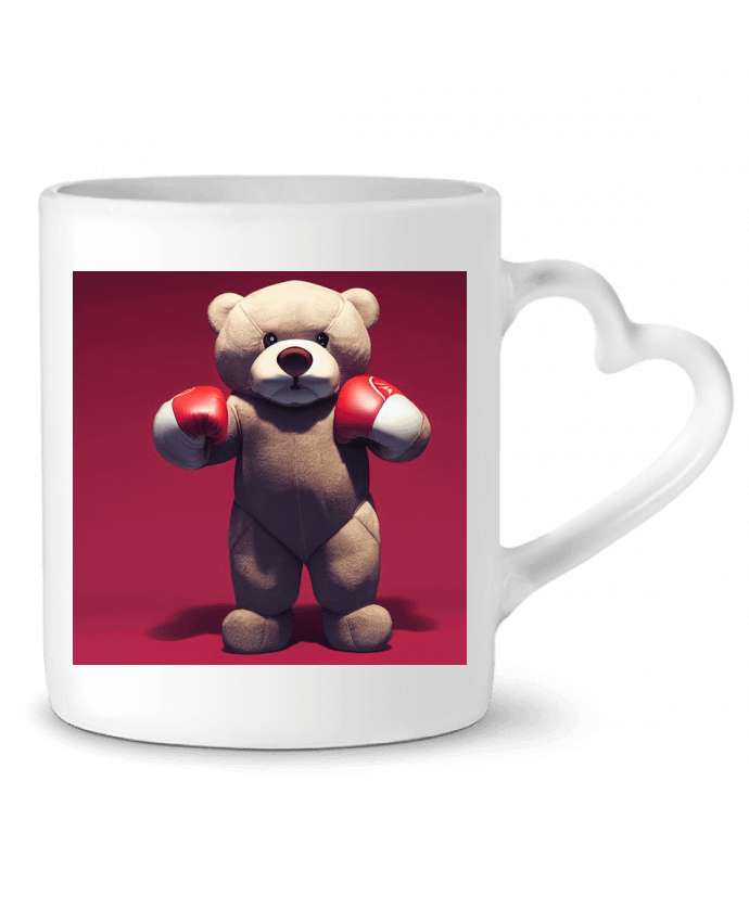 Mug coeur Osito boxeo par a-Creations