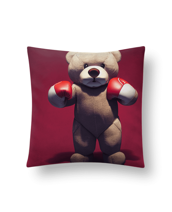 Coussin suédine Osito boxeo par a-Creations