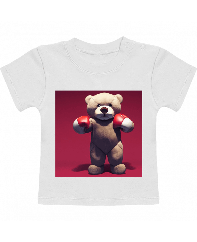 T-shirt bébé Osito boxeo manches courtes du designer a-Creations