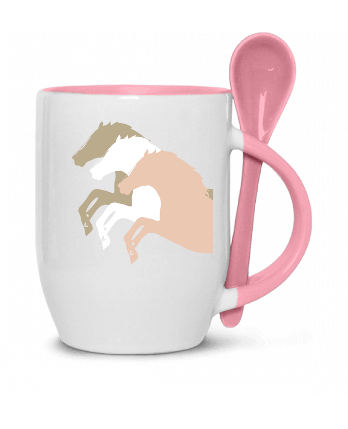  Tasse cuillère Trio Horse par Cavaliere Apparel