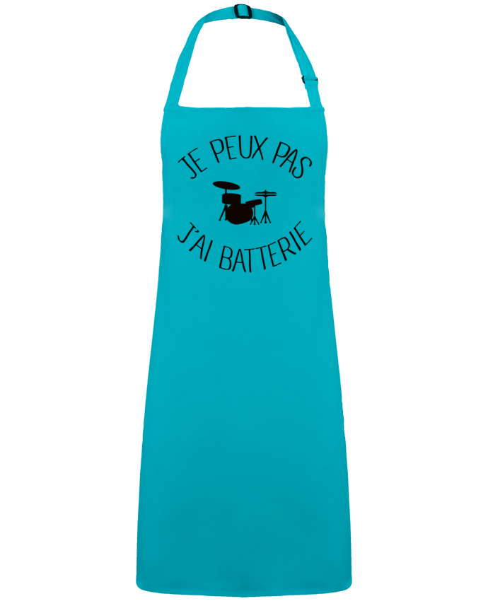 Apron no Pocket Je peux pas j'ai batterie by  Freeyourshirt.com