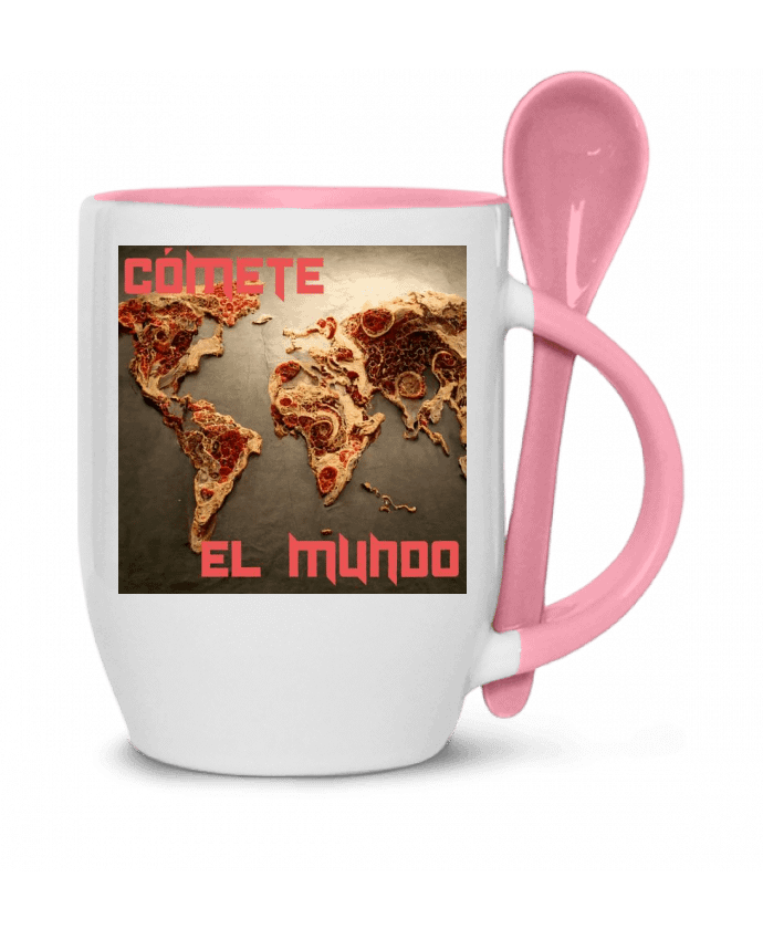  Tasse cuillère Cómete el mundo! par a-Creations
