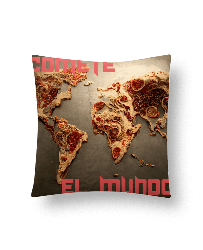 Coussin Cómete el mundo! par a-Creations
