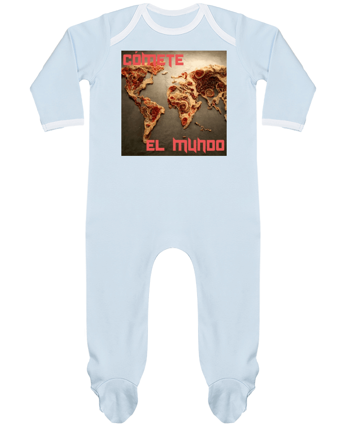 Body Pyjama Bébé Cómete el mundo! par a-Creations
