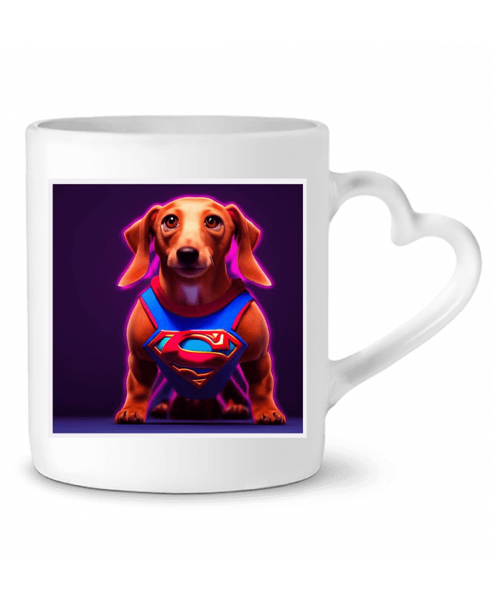 Mug coeur Superdog! par a-Creations