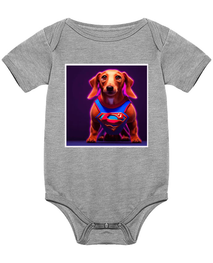 Body bébé Superdog! par a-Creations