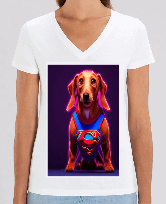 Tee-shirt femme Superdog! Par  a-Creations