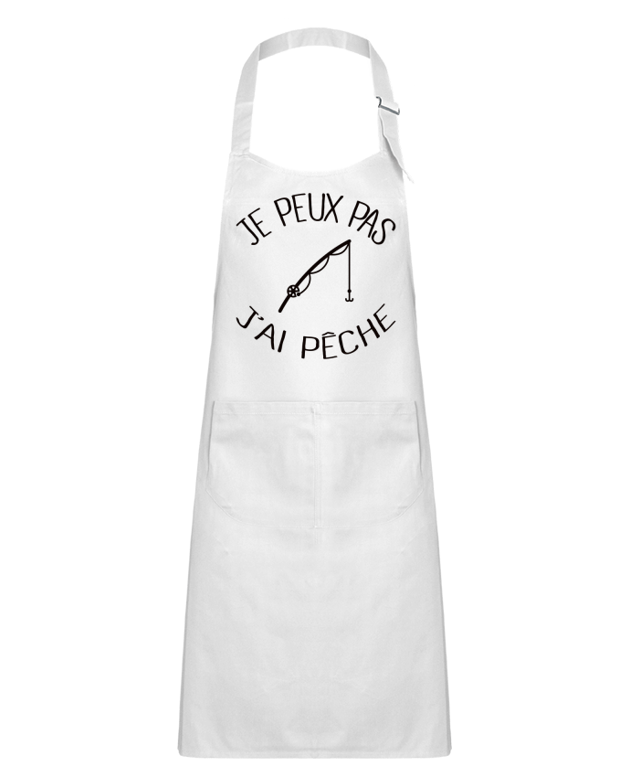 Tablier Enfant Je peux pas j'ai pêche par Freeyourshirt.com