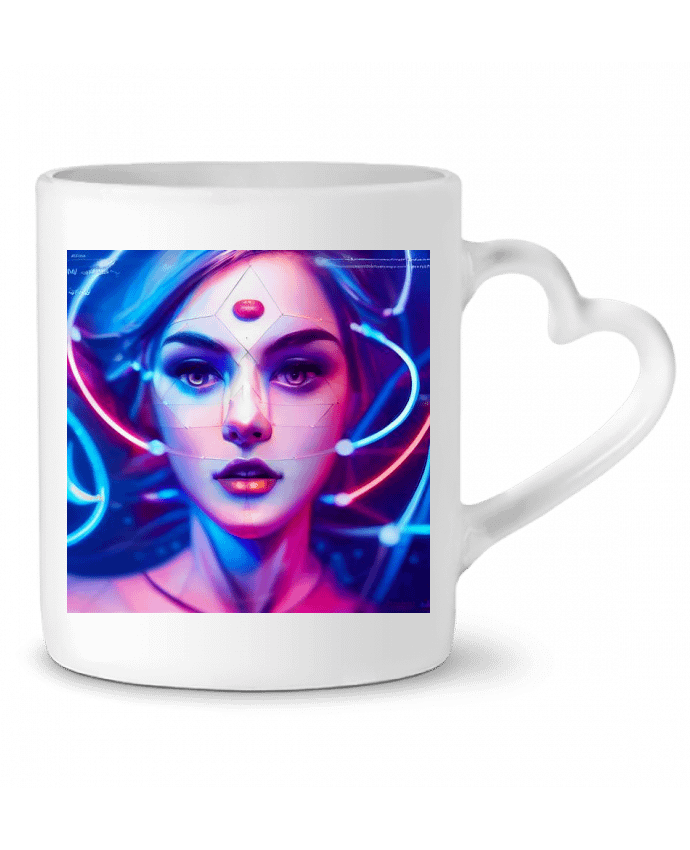 Mug coeur Belleza Matemática par a-Creations