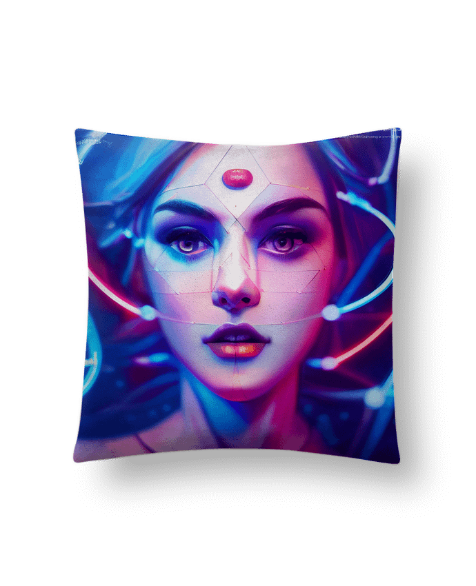 Coussin suédine Belleza Matemática par a-Creations