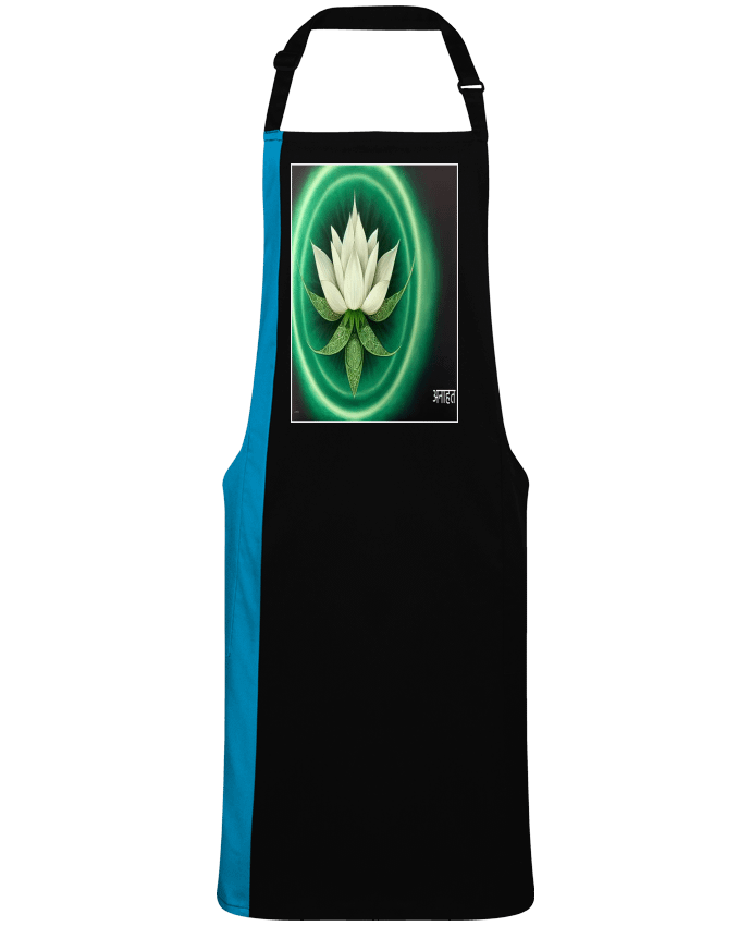 Tablier bicolore Chakra Manipura Flor de Loto par  a-Creations