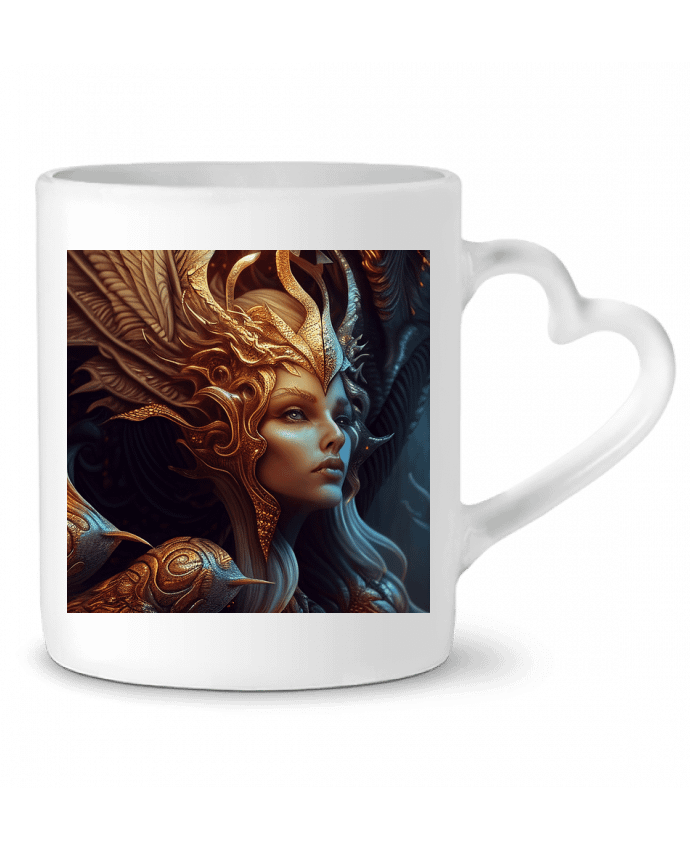 Mug coeur Guerrera Vampira par a-Creations