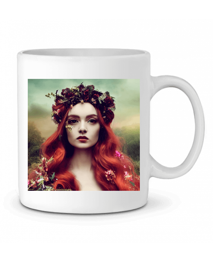 Mug  Reina Pelirroja par a-Creations