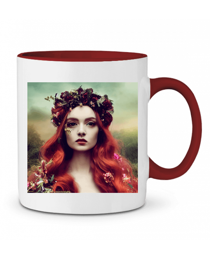 Mug bicolore Reina Pelirroja a-Creations