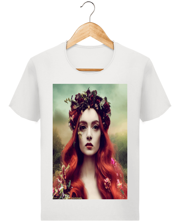  T-shirt Homme vintage Reina Pelirroja par a-Creations