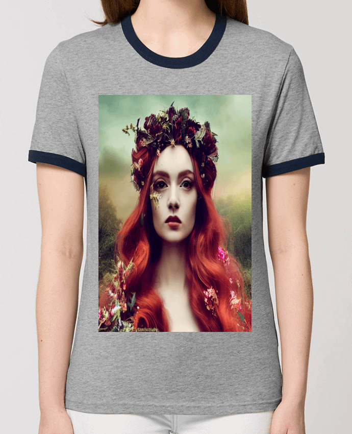 T-shirt Reina Pelirroja par a-Creations