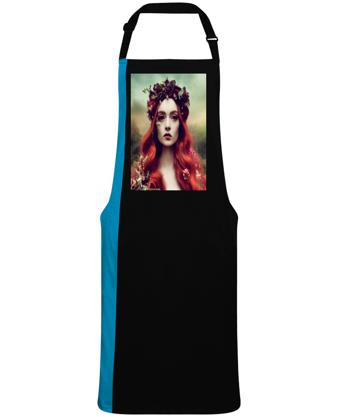 Tablier bicolore Reina Pelirroja par  a-Creations