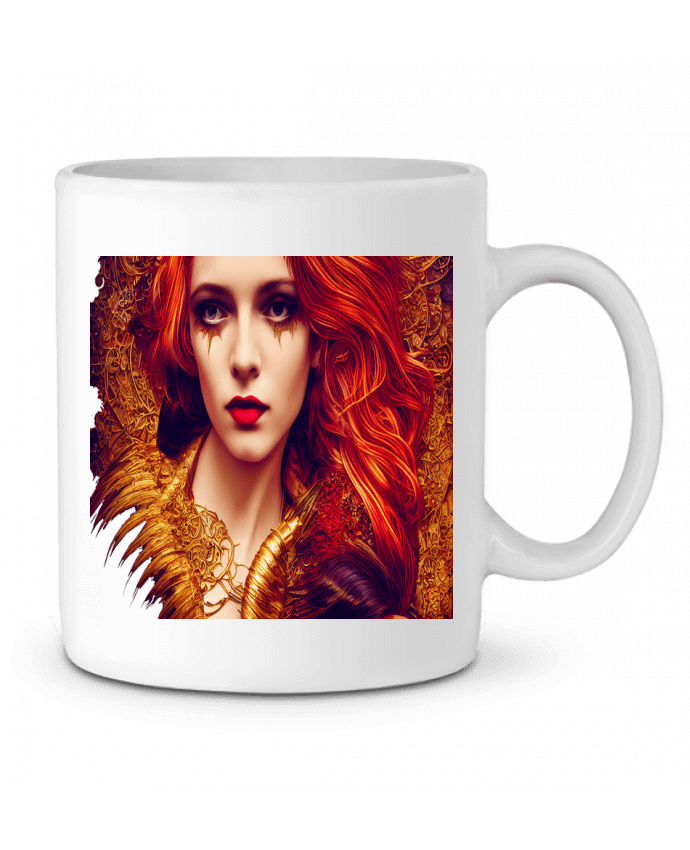 Mug  Vampira Art-Deco cobre par a-Creations